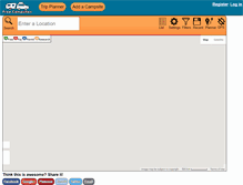 Tablet Screenshot of freecampsites.net